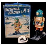 Tin Tom Toys 1960s South Pole Explorer w/ OG Box