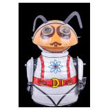 Vintage Marx Moon Creature Windup Tin Toy 1968