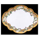 Painted Signed French Dresser Tray 1914