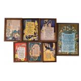 Buzza Motto Framed Prints c. 1920s
