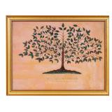 Folk Art After Hannah Cohoon 'Tree of Light'