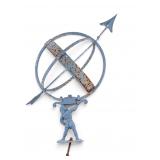 Vintage Swedish Armillary Sundial