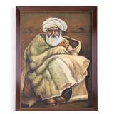 Signed Gila Ni Oil on Canvas