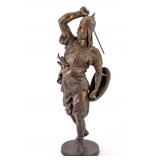 Bronze Figure of Ancient Warrior