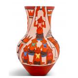Hopi Pottery Vessel, P. Sumatzkuku