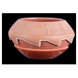 San Juan Pueblo Redware Pottery Vessel