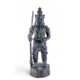 Cast Bronze Figure of Guan Yu