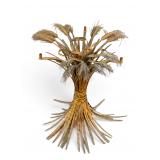 Gilded Iron Sheath of Wheat Table Base