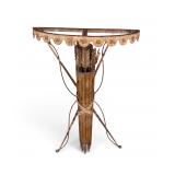 French/Continental Figural Demilune Table Base