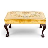 Chippendale-Style Window Bench