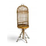 Gilded Iron Victorian 2pc Bird Cage