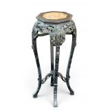 Chinese Hardwood Octagonal Pedestal Table