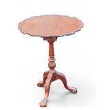 Antique Pie Crust Tilt-Top Table
