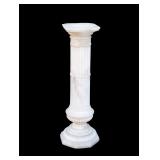 White Marble Pedestal Stand