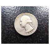 1941 WASHINGTON SILVER QUARTER