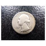 1940 WASHINGTON SILVER QUARTER