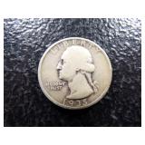 1935-S WASHINGTON SILVER QUARTER