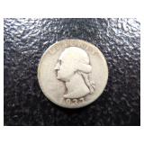 1932 WASHINGTON SILVER QUARTER