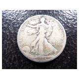 1921-D RARE KEY DATE WALKING LIBERTY SILVER HALF DOLLAR
