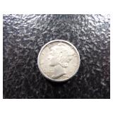 1934-D MERCURY SILVER DIME
