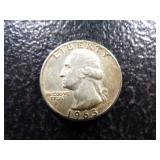 1963 WASHINGTON SILVER QUARTER