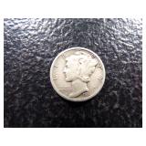 1931-D MERCURY SILVER DIME
