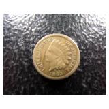 1863 COPPER NICKEL INDIAN CENT