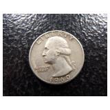 1960 WASHINGTON SILVER QUARTER