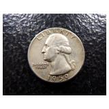 1959 WASHINGTON SILVER QUARTER