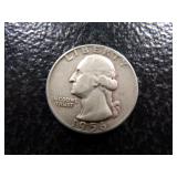 1956-D WASHINGTON SILVER QUARTER