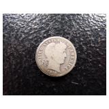 1910-S BARBER SILVER DIME