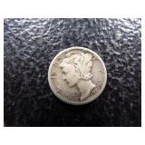 1926-D MERCURY SILVER DIME
