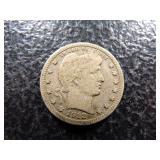 1912 BARBER SILVER QUARTER