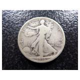 1916 RARE DATE WALKING LIBERTY SILVER HALF DOLLAR