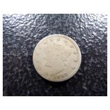 1887 LIBERTY HEAD V NICKEL