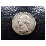 1952-S WASHINGTON SILVER QUARTER