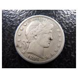 1894-S BARBER SILVER HALF DOLLAR