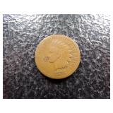 1875 RARE DATE INDIAN HEAD CENT