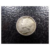 1925 MERCURY SILVER DIME