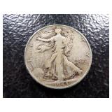 1944 WALKING LIBERTY SILVER HALF DOLLAR