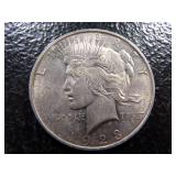 1923-D HIGH GRADE PEACE SILVER DOLLAR