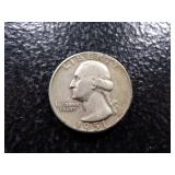 1951 WASHINGTON SILVER QUARTER