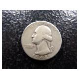 1948-D WASHINGTON SILVER QUARTER