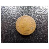 1873 OPEN 3 INDIAN HEAD CENT