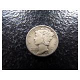 1931-D MERCURY SILVER DIME