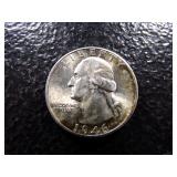 1946-S WASHINGTON SILVER QUARTER