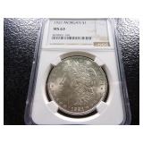 1921 NGC MS63 MORGAN SILVER DOLLAR