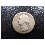 1946-D WASHINGTON SILVER QUARTER