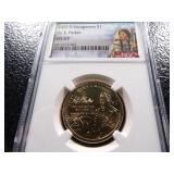 2022-D NGC MS67 ELY S PARKER SACAGAWEA DOLLAR
