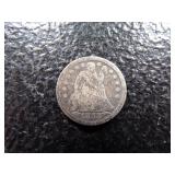 1853 SEATED LIBERTY SILVER DIME